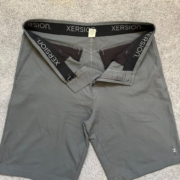 Xersion | Men's Grey Woven Golf Shorts, size M - Picture 1 of 7